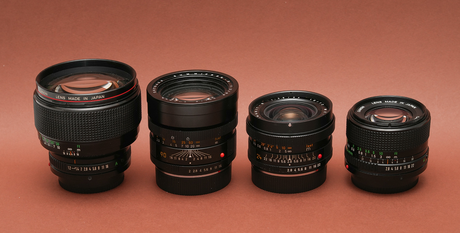 5. LE OTTICHE LEICA SONO LE MIGLIORI? (Confronto Leica R - Canon FD) 